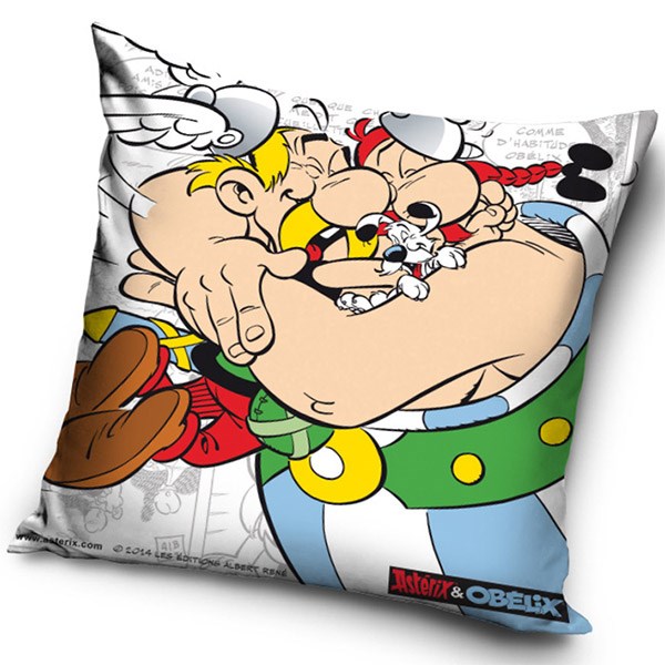 Dekorační polštářek Asterix a Obelix Friends