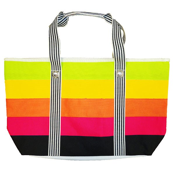 Plážová plátěná taška Multicolor velká